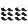 Fruit of the Loom Men's Dual Defense Low Cut Cushioned Moisture Wicking Socks (12 Pack), Black, Medium (6-12) 🍁 All In One Marketplace Canada