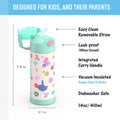 THERMOS FUNTAINER Water Bottle with Straw, 14oz, Princess 🍁 All In One Marketplace Canada