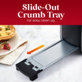 Elite Gourmet ECT5322 Long Slot 4 Slice Toaster, Countdown Timer, Bagel Function, 6 Toast Setting, Defrost, Cancel Function, Built-in Warming Rack, Extra Wide Slots for Bagels Waffles, Stainless Steel 🍁 All In One Marketplace Canada