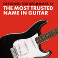 Fender Squier Debut Series Stratocaster Electric Guitar Kit, Beginner Guitar Kit, with 2-Year Warranty, with Padded Gig Bag, Frontman 10G Amp, Strap, and More, Includes Free Lessons, Black 🍁 All In One Marketplace Canada