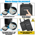 Key Lock Box, [No Installation Require] Diyife Portable Outdoor Lock Box for Keys with Removable Shackle, 5 Keys Capacity, Weatherproof 4-Digit Combination Key Safe for Home AirBnb Office 🍁 All In One Marketplace Canada