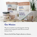 Clean People Laundry Detergent Sheets - Recyclable Packaging, Hypoallergenic, Stain Fighting - Ultra Concentrated, Laundry Soap - Fresh Scent, 192 Pack 🍁 All In One Marketplace Canada
