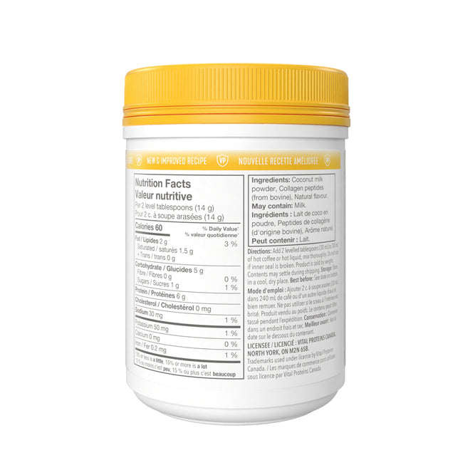 VITAL PROTEINS Collagen Creamer, Vanilla-flavoured, 303 g 🍁 All In One Marketplace Canada