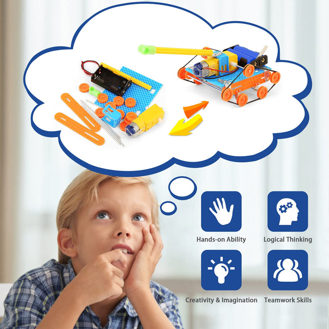 STEM Toys Science Kit for Kids 6-8 8-10 10-12, Crafts for Boys Girls Gifts 9-12 Years Old, STEM Building Robot Car Toys for Birthday Gift Ideas Age 8 9 10 11 12 🍁 All In One Marketplace Canada