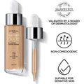 L’Oréal Paris True Match Nude Hyaluronic Foundation, Tinted Face Serum Foundation with Hyaluronic Acid for Lightweight Coverage and Instant Hydration, Radiant Finish - Light, 30 mL 🍁 All In One Marketplace Canada