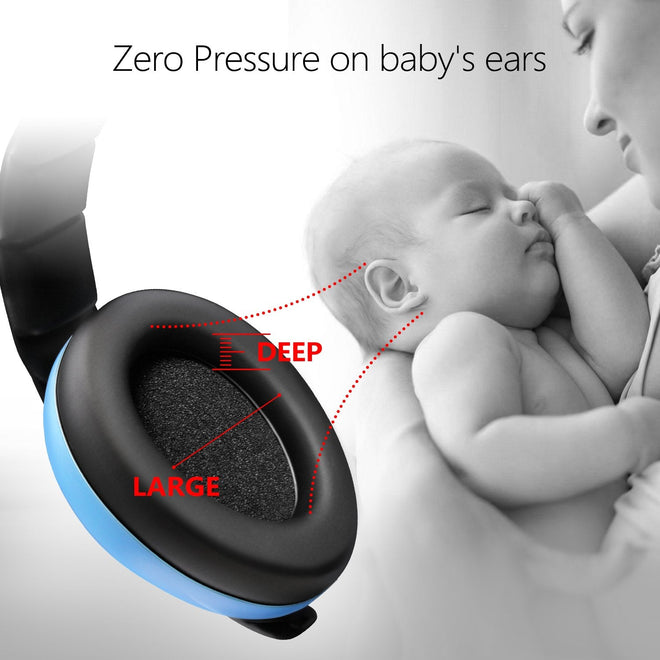 BBTKCARE Baby Ear Protection Noise Cancelling HeadPhones for Babies for 3 Months to 3 Years (Blue) 🍁 All In One Marketplace Canada