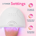 UV LED Nail Lamp, SUNUV Gel Nail Light for Nail Polish UV Dryer with 3 Timers SUNone 🍁 All In One Marketplace Canada