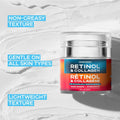 Retinol Cream for Face with Hyaluronic Acid, Collagen Day & Night Moisturizer for Women and Men, Age Solution Cream, 1.85 Oz 🍁 All In One Marketplace Canada