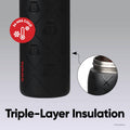 Star Wars Owala FreeSip Insulated Stainless Steel Water Bottle with Straw, BPA-Free Sports Water Bottle, Great for Travel, 32 Oz, Darth Vader 🍁 All In One Marketplace Canada