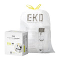 EKO Extra Strong 13 Gallon Large Drawstring Trash Bags, Heavy-Duty Garbage Bags for Kitchen & Household Use (50L), Leak-Resistant, 110 Count, Code F 🍁 All In One Marketplace Canada