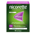 Nicorette 4mg Nicotine Inhaler – Clinically Proven Quit Smoking Aid with Hand-to-Mouth Action, Helps Reduce Cravings & Withdrawal, NRT for Adults Quitting Cigarettes, 42 Cartridges 🍁 All In One Marketplace Canada