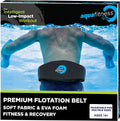 New Aqua Water Fitness Deluxe Flotation Belt – Adult Aquatic Swim Belt for Water Aerobics and Other Pool Exercise – Black/Blue 🍁 All In One Marketplace Canada