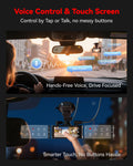 REDTIGER 4K Dash Cam Front and Rear, STARVIS 2 Sensor, Touch Screen 3.18", Voice Control, 20MB/s 5.8GHz WiFi 6 Car DashCam with 128GB Card, GPS, Night Vision, Emergency Lock, Parking Mode(F7N Touch) 🍁 All In One Marketplace Canada