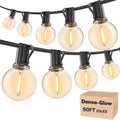 RTTY Outdoor String Lights Patio Light for Outside Waterproof G40 Shatterproof LED Bulbs, Dimmable Hanging Connectable Globe Lighting for Bistro, Backyard, Cafe, Porch, 2700K, 50 FT 26pcs 🍁 All In One Marketplace Canada