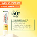 Garnier Vitamin C Daily UV Sunscreen Moisturizer SPF 50+, Brightening Glow Fluid for All Skin Tones, 50 mL 🍁 All In One Marketplace Canada