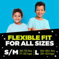 Ninjamas Pampers Nighttime Bedwetting Underwear Boys Size L (29-43+ kg) 34 Count (Packaging & Prints May Vary) 🍁 All In One Marketplace Canada