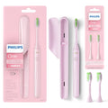 Philips One by Sonicare Battery Toothbrush, Brush Head Bundle, Manhattan Pink, BD3003/AZ 🍁 All In One Marketplace Canada