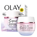 Olay Super Cream with Sunscreen SPF 30, Ultra Lightweight Face Moisturizer with Vitamin C, Hyaluronic Acid, Niacinamide, Vitamin E, and Collagen Peptide that hydrates, smooths, brightens, firms, and protects with SPF, 50 mL 🍁 All In One Marketplace Canada