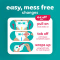 Pampers Diapers - Cruisers 360 degrees - Size 5, 56 Count, up to 100% Leakproof Fit, Designed for Active Babies, Pull On Diaper, EZ Off Tabs Designed for Easy Changes 🍁 All In One Marketplace Canada