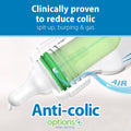 Dr. Brown's Natural Flow Anti-Colic Options+ Narrow Baby Bottle, Pink Floral, 8 oz/250 mL, with Level 1 Slow Flow Nipples, 0m+, 4 Bottles, 4 Units (Pack of 1) 🍁 All In One Marketplace Canada