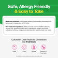 Culturelle Kids Daily Probiotic Chewable for Kids, With 100% Naturally Sourced Lactobacillus GG Strain, Most Clinically Studied Probiotic, Pediatrician Recommended, Berry Flavor, 60 Count Chews 🍁 All In One Marketplace Canada
