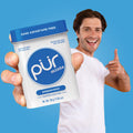 PUR Mints | Aspartame Free | Made with Xylitol | Sugar Free, Vegan, Gluten Free & Keto Friendly | Natural Peppermint Flavoured Mints, 30 Pieces (Pack of 12) 🍁 All In One Marketplace Canada