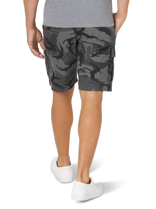 Wrangler Authentics Men's Classic Cargo Stretch Short, Anthracite Camo, 38 🍁 All In One Marketplace Canada
