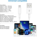 QZIIW 2 Pack [Apple MFI Certified],iPhone Fast Charger Cable 3 FT,USB to Lightning Cable 3 Foot Fast Charge Data Transfer 3 Feet Power Cord for iPhone 14 13 12 11 Pro Max Mini XR XS X 9 8 7Plus ipad 🍁 All In One Marketplace Canada