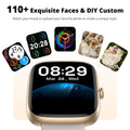 Fixwink Smart Watch for Women Ladies (Answer/Make Call), 1.83" HD Fitness Tracker with Heart Rate/SpO2/Sleep Monitor, Pedometer, 120+ Sport Modes, IP67 Waterproof, 7-Day Battery, for iOS Android 🍁 All In One Marketplace Canada