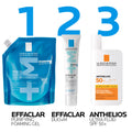 La Roche Posay Face Wash Gel Cleanser Refill, Effaclar Gentle Purifying Foaming Gel for Oily and Sensitive Acne-Prone Skin. Alcohol-free, Soap-Free, Paraben-free, Non-Comedogenic, 400mL 🍁 All In One Marketplace Canada