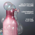 Redken Volume Injection Shampoo, Lightweight Volumizing Shampoo For Fine Hair, Instantly Creates Lift And Body For Flat Hair, Paraben Free, 10.1 oz 🍁 All In One Marketplace Canada