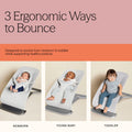 Ergobaby Evolve 3-in-1 Bouncer Seat for Babies and Toddlers 5.5-25 lbs 🍁 All In One Marketplace Canada