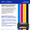 Brother MFC-J1260W Work Smart Wireless Colour Inkjet All-in-One Printer Scanner Copier for Home Office 150-Sheet Tray 16ppm Black 9ppm Colour with LC501 Starter Ink (MFCJ1260W) 🍁 All In One Marketplace Canada