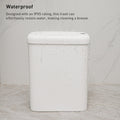 EKO Automatic Bathroom Trash Can with Lid, 2.6 Gallon Slim Touchless Garbage Can, Waterproof Motion Sensor Trash Bin for Bathroom, Office, Kitchen, White 🍁 All In One Marketplace Canada