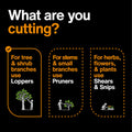 Fiskars Power-Lever Extendable Lopper, 2X Cutting Power, Precision-Ground Blade, 25"-37", Black & Orange 🍁 All In One Marketplace Canada