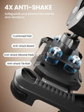 Tounee Bike Phone Mount Holder with Dual Vibration Dampener - Quick Release Handlebar Clip for Bicycle/Cycling, Upgraded Anti-Shock Design Fits iPhone 16/15/14 Pro Max & 4.7-6.7" Phones (Black) 🍁 All In One Marketplace Canada