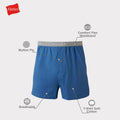 Hanes Men's 5-Pack Exposed Waistband Knit Boxers, Assorted, XX-Large/44-46 🍁 All In One Marketplace Canada
