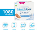 WaterWipes Plastic-Free Original Baby Wipes, 99.9% Water Based Wipes, Unscented & Hypoallergenic for Sensitive Skin, 1080 Count (18 packs) 🍁 All In One Marketplace Canada