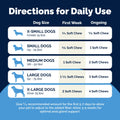 Vetnique Glandex Anal Gland Soft Chews for Dogs, Anal Gland Support, Boot The Scoot Fibre Supplement with Pumpkin, Unique Fiber Blend Probiotics & Digestive Enzymes (Peanut Butter, 60ct Chews) 🍁 All In One Marketplace Canada