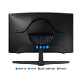 Samsung Odyssey 32 inch Curved Gaming Monitor (2,560 x 1,440) G55C QHD 165 Hz 1 ms, HDR10, FreeSync, Eye Saver Mode, 1000R Curvature- LS32CG550ENXZA 🍁 All In One Marketplace Canada