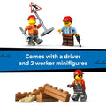 LEGO City Yellow Bulldozer Construction Site Building Toy for Kids, Ages 8+ - Pretend Play Set & Construction-Themed Building Blocks W/Toy Bulldozer Idea for Boys & Girls - 60466 🍁 All In One Marketplace Canada