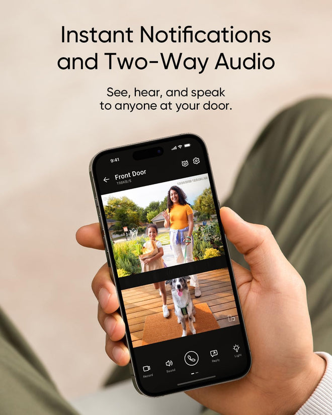 eufy Security Video Doorbell E340 (Battery Powered), Dual Cameras with Delivery Guard, 2K Full HD and Color Night Vision, HomeBase S380 Compatible, No Monthly Fee 🍁 All In One Marketplace Canada