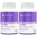 Nutrawave PURE Berberine MAXIMUM POTENCY 1000mg per Serving (2 capsules 500mg each) Supports Blood Sugar Levels, Healthy Lipid (Fat) and Glucose Metabolism. Non-GMO, Vegan, Gluten Free. 90 Easy to Swallow Capsules- 2 pack 🍁 All In One Marketplace Canada