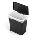 simplehuman 10 Liter / 2.6 Gallon In-Cabinet Trash Can, Heavy-Duty Steel Frame, Black 🍁 All In One Marketplace Canada