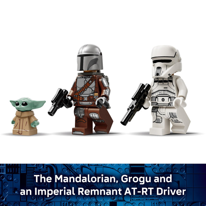 LEGO Star Wars AT-RT Attack - Building Toy for Boys & Girls, Ages 7+ - with The Mandalorian & Grogu Minifigures - Playset for Kids - Gift for Birthdays - 75444 🍁 All In One Marketplace Canada