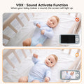 2026 Upgraded Boifun Baby Monitor No Wi-Fi, Baby Camera with 4" 720P IPS Screen, Night Vision, 3X Zoom, Two-Way Audio, Temperature Monitoring, Lullabies, Sound Detection, Just Turn On & Go 🍁 All In One Marketplace Canada