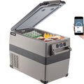 VEVOR 45L Portable Car Refrigerator 48 Quart LG Compact RV Fridge 12/24V DC & 110-240V AC Vehicle Car Truck Boat Mini Electric Freezer for Driving Travel Fishing Outdoor and Home Use -4°F-68°F, Grey 🍁 All In One Marketplace Canada