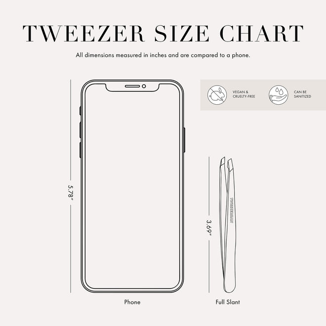 Tweezerman Exclusive Dusty Rose Slant Tweezer - Hair Removal Tweezers, Stainless Steel 🍁 All In One Marketplace Canada