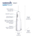 Waterpik Cordless Express Water Flosser, Battery Operated & Portable for Travel & Home, CDA Validated, Waterproof for Shower Use, White WF-02, Packaging May Vary 🍁 All In One Marketplace Canada