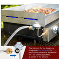 SHINESTAR 5 FT Stainless Braided Propane Hose Adapter, CSA Certified 🍁 All In One Marketplace Canada